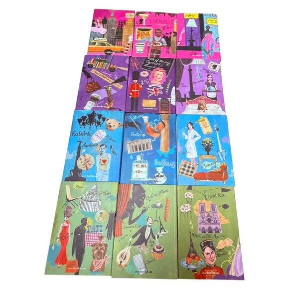 Tashens Paris London Berline New York 12 Book Boxset Softcover 4 Cities - Picture 3 of 16